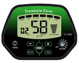 Treasure Cove TC-3050 Easy-To-Use Fast Action Self-Tuning Digital Metal Detector Kit with Bonus Carry Bag Headset Sand Sifter