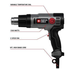 PORTER-CABLE PC1500HG 1500-Watt Heat Gun