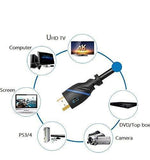 125ft (38.1M) High Speed HDMI Cable Male to Male with Ethernet Black (125 Feet/38.1 Meters) Built-in Signal Booster, Supports 4K 30Hz, 3D, 1080p and Audio Return CNE620152