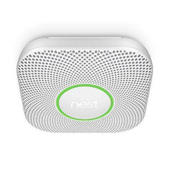 Nest Protect 2nd Generation Smart Smoke/Carbon Monoxide Wired Alarm, White