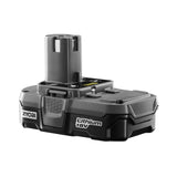 Ryobi 18V P117 Dual Chemistry IntelliPort Charger & Two 18 Volt P102 ONE+ 18-Volt Lithium-Ion Compact Battery (Bulk Packaged)