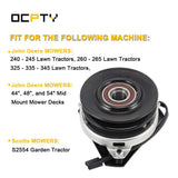 OCPTY Electric Power Take Off Clutch Electric PTO Clutch AM119536 Quality Upgraded Aftermarket Fit for John Deere, Scotts, Xtreme