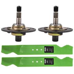 8TEN Spindle Hi-Lift Blade Kit for MTD Cub Cadet 42