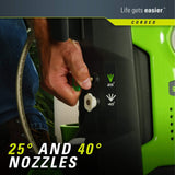 Greenworks 1700 PSI 13 Amp 1.2 GPM Pressure Washer with Hose Reel GPW1702 (Renewed)