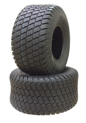 Antego Set of 2-16X6.50-8 4 Ply Turf Tires for Lawn & Garden Mower 16x6.5-8
