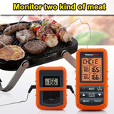 ThermoPro TP20 Wireless Remote Digital Cooking Food Meat Thermometer with Dual Probe for Smoker Grill BBQ Thermometer