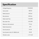 Eonon Electric Pressure Washer 2030 PSI 1.85 GPM High Pressure Washer,16.4-Amp Professional Washer Cleaner Machine with Spray Gun,Adjustable Nozzle, Power Wash Machine,Car Washer-PW181U