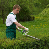 SereneLife Cordless Electric Hedge Trimmer - Yard Trimmer, Power Trimmer Bushes, Tree Bush, Shrub Trimmer, Perfect For Hedges and Shrubs, Rechargeable Battery, Charge Time 4 Hrs, 18V - PSLHTM36