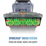 Hoover Power Scrub Deluxe Carpet Cleaner Machine, Upright Shampooer, FH50150, Red