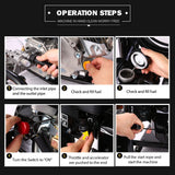 Miyoeris 3600PSI 212CC Gas Pressure Washer, 2.8GPM Gas Powered Power Washer