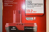Craftsman 19.2-Volt Battery Lithium-Ion Two PP2011 Battery Packs