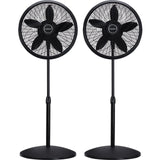 Lasko ' 1827 Elegance & Performance Pedestal Fan, Black (2-Units)